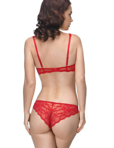 Бюстгальтер бралетт пуш-ап Mioocchi WANDA 7512 fuoco, Цвет: fuoco (красный), Размеры: 70B, изображение 5