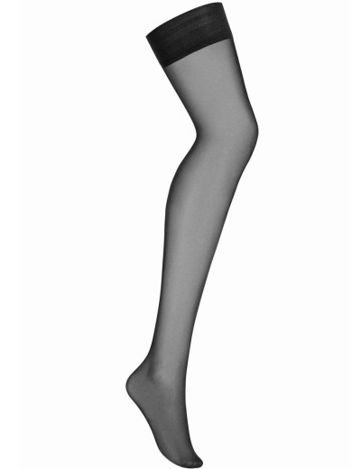 Чулки Obsessive CHEETIA STOCKINGS, Цвет: черный, Размеры: S/M, изображение 3 Чулки Obsessive CHEETIA STOCKINGS, Цвет: черный, Размеры: S/M, изображение 3