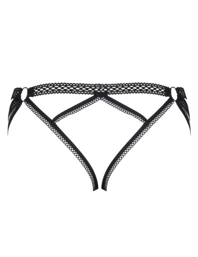 Эротический пояс для чулок Obsessive DARKIE BELT, Цвет: черный, Размеры: S/M, изображение 5 Эротический пояс для чулок Obsessive DARKIE BELT, Цвет: черный, Размеры: S/M, изображение 5