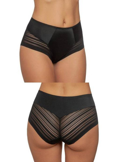 Трусы слипы высокие Albina L SILUET 480 черный, Цвет: черный, Размеры: 2XL, изображение 3