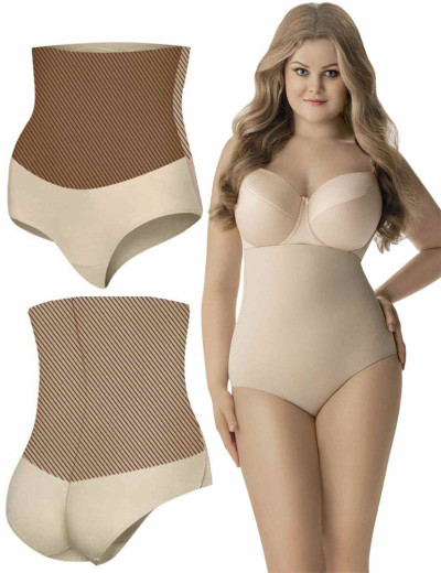 Трусы корректирующие Julimex 241 FIGI WYSOKA TALIA телесный, Цвет: телесный, Размеры: XS, изображение 2