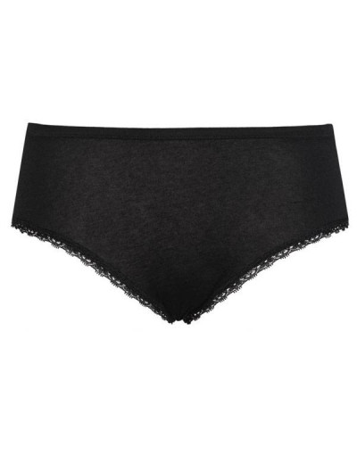 Трусы шорты хлопковые Sielei I PERFETTI 1251 PANTY nero, Цвет: nero (черный), Размеры: XS, изображение 4