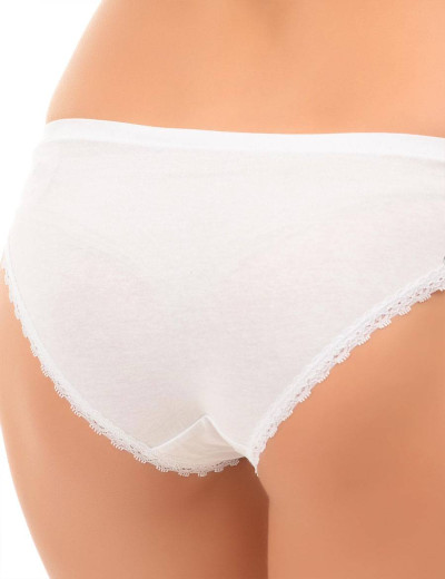 Трусы слипы хлопковые Sielei I PERFETTI 1255 SLIP bianco, Цвет: bianco (белый), Размеры: M, изображение 2