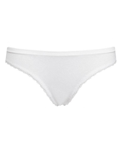 Трусы бразилиана хлопковые Sielei I PERFETTI 1257 BRASILIANA bianco, Цвет: bianco (белый), Размеры: L, изображение 3