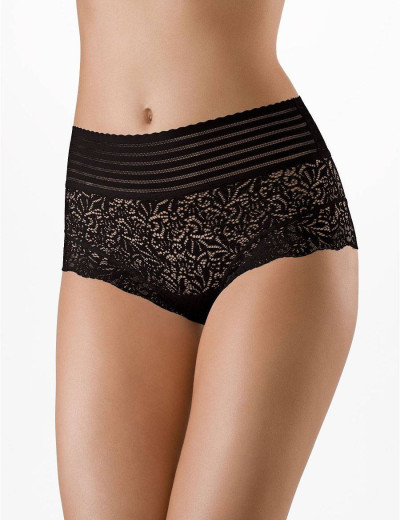 Трусы слипы макси VOVA PAOLA V48442 черный, Цвет: черный, Размеры: M, изображение 3