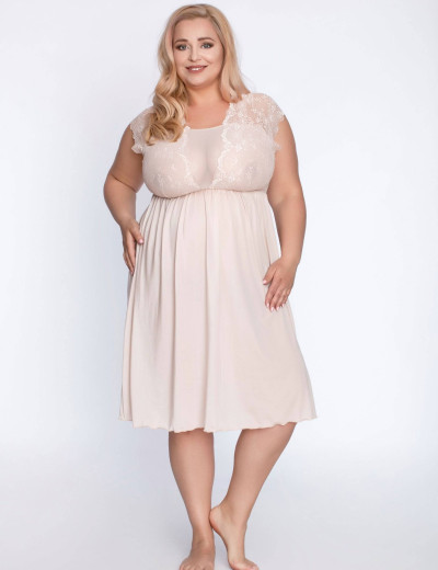 Сорочка Akcent 504 телесный, Цвет: телесный, Размеры: S, изображение 3