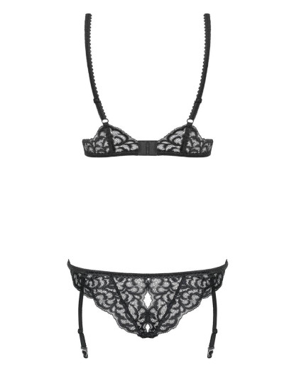 Эротическое боди Obsessive LALUNA CROTCHLESS, Цвет: черный, Размеры: S/M, изображение 6 Эротическое боди Obsessive LALUNA CROTCHLESS, Цвет: черный, Размеры: S/M, изображение 6
