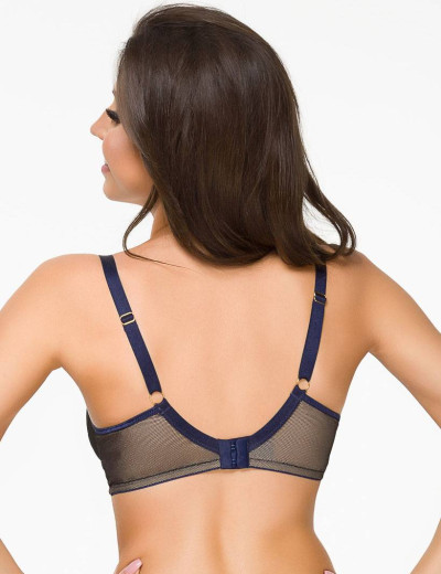 Бюстгальтер мягкий Alles BLANCHE M, Цвет: темно-синий, Размеры: 80C, изображение 2