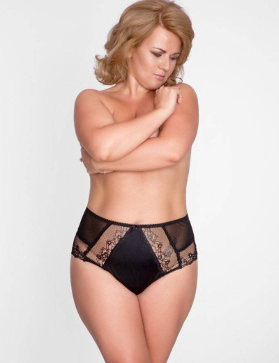 Трусы слипы макси Akcent SIZE PLUS 010, Цвет: черный, Размеры: XL, изображение 3