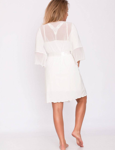 Пеньюар Akcent 120 экрю, Цвет: экрю, Размеры: S, изображение 2
