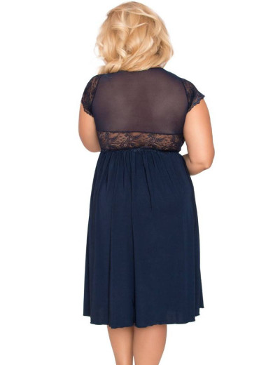 Сорочка Akcent 504 индиго, Цвет: индиго, Размеры: S, изображение 2