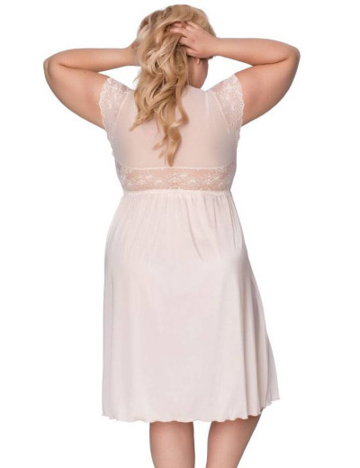 Сорочка Akcent 504 телесный, Цвет: телесный, Размеры: S, изображение 4