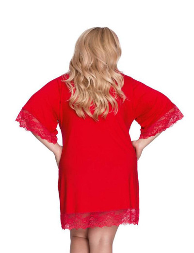 Сорочка Akcent 515 красный, Цвет: красный, Размеры: L, изображение 2