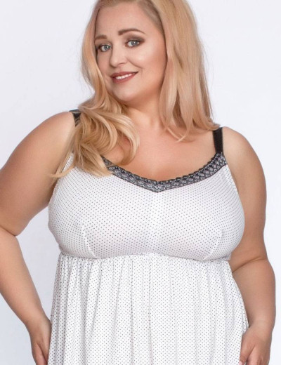 Сорочка Akcent 519, Цвет: белый, Размеры: L, изображение 3