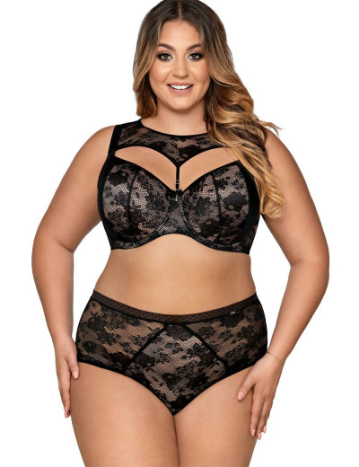 Трусы слипы миди Ava OH MY 1835 figi, Цвет: черный, Размеры: M, изображение 3