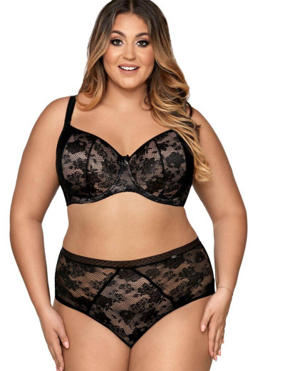 Трусы слипы миди Ava OH MY 1835 figi, Цвет: черный, Размеры: M, изображение 4