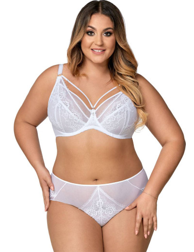 Трусы слипы миди Ava VENUS 1824 figi белый, Цвет: белый, Размеры: 3XL, изображение 4