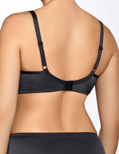 Гладкий бюстгальтер Mefemi ANNA U minimizer графит, Цвет: графит, Размеры: 65E, изображение 4