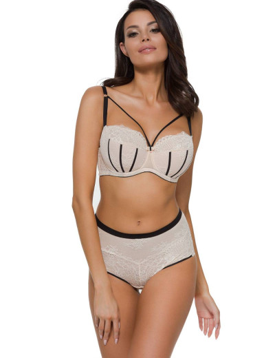 Бюстгальтер полумягкий Alles CHIC PU, Цвет: экрю, Размеры: 85E, изображение 3