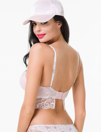 Бюстье с пуш-ап Alles ETE 01 P-UP, Цвет: розовый, Размеры: 70C, изображение 2