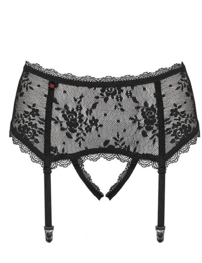 Сексуальный пояс Obsessive BEHINDY GAR CROTCHLESS, Цвет: черный, Размеры: S/M, изображение 3