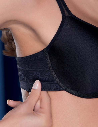 Бюстгальтер спейсер Leilieve EVOLUTION 4645 nero, Цвет: nero, Размеры: 80E, изображение 4