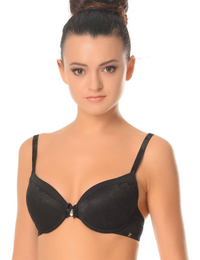 Бюстгальтер с пуш-ап Leilieve HAUTE COUTURE 7713 nero, Цвет: nero (черный), Размеры: 70B, изображение 4