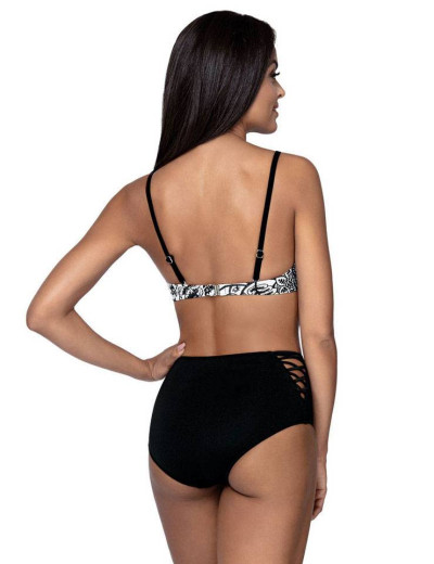 Раздельный купальник Lorin L2295/0, Цвет: черно-белый, Размеры: 75D, изображение 2