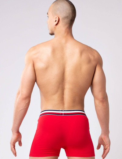 Мужские трусы боксеры Opium R-124 красный, Цвет: красный, Размеры: M, изображение 2