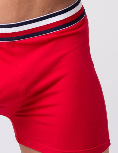 Мужские трусы боксеры Opium R-124 красный, Цвет: красный, Размеры: M, изображение 4