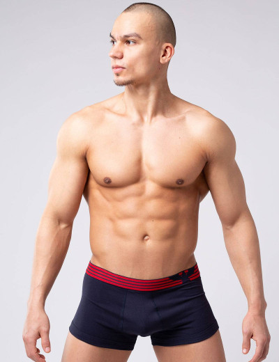 Трусы боксеры Opium R-125 синий, Цвет: синий, Размеры: S, изображение 3