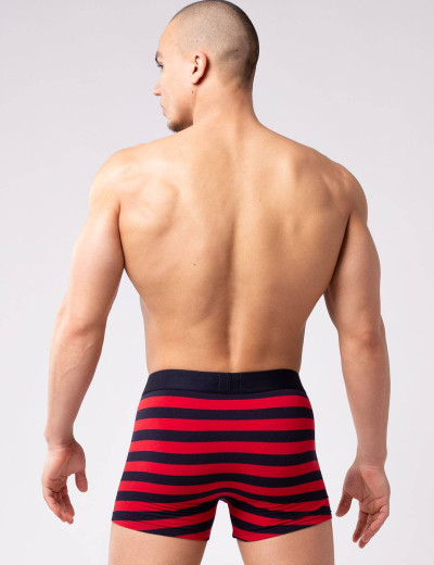 Мужские трусы боксеры Opium R-126, Цвет: синий/красный, Размеры: M, изображение 2