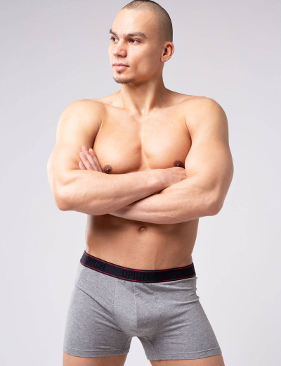 Мужские трусы боксеры Opium R-127 серый, Цвет: серый, Размеры: M, изображение 3