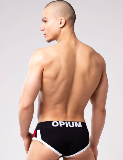 Мужские слипы Opium R-137, Цвет: черный, Размеры: M, изображение 3