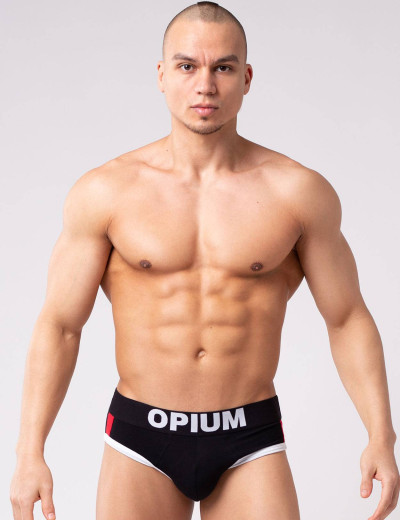 Мужские слипы Opium R-137, Цвет: черный, Размеры: M, изображение 4