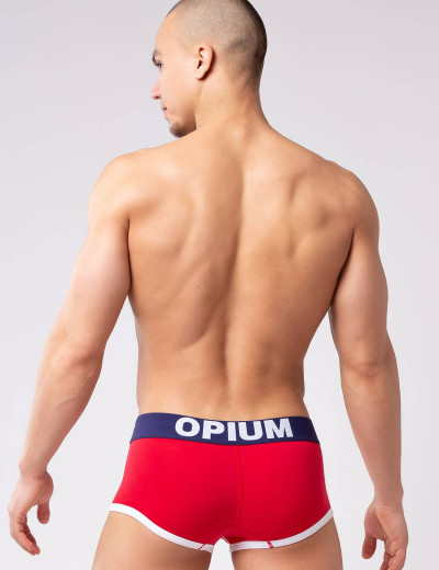 Мужские укороченные боксеры Opium R-139, Цвета: черный, Размеры: S, изображение 2