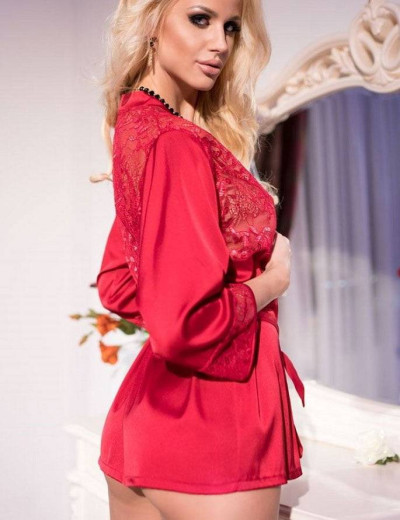 Пеньюар Chilirose 4110 красный, Цвет: красный, Размеры: M, изображение 2