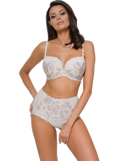 Трусы слипы высокие Alles GOLDEN DREAMS FIGI CLASSIC, Цвет: экрю, Размеры: XL, изображение 3