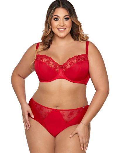 Бюстгальтер мягкий Ava FRENCH KISS 1851 M, Цвет: красный, Размеры: 65F, изображение 2