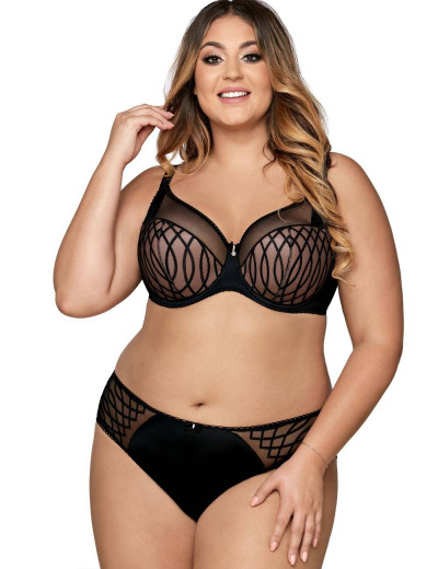 Бюстгальтер полумягкий Ava TOTAL FLIRT 1857 PU, Цвет: черный, Размеры: 80C, изображение 2