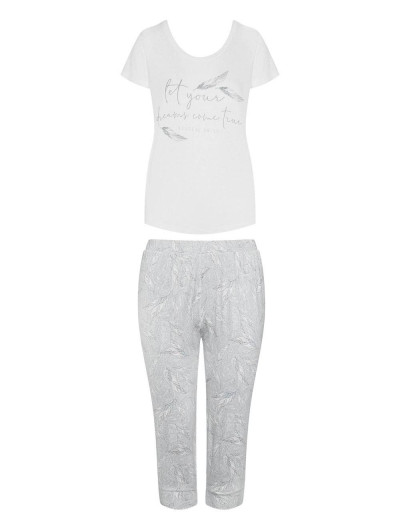 Пижама Esotiq 37741 BIZZY, Цвет: шампань/серый, Размеры: S, изображение 3