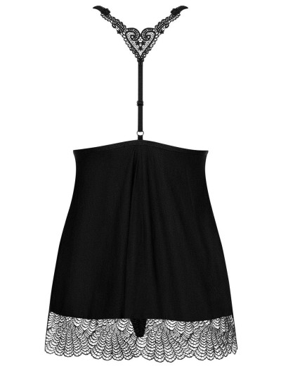 Бэби-долл с трусиками Obsessive CHICCANTA BABYDOLL, Цвет: черный, Размеры: S/M, изображение 4 Бэби-долл с трусиками Obsessive CHICCANTA BABYDOLL, Цвет: черный, Размеры: S/M, изображение 4