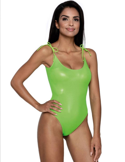 Слитный купальник Lorin L4367/0, Цвет: салатовый, Размеры: S, изображение 3