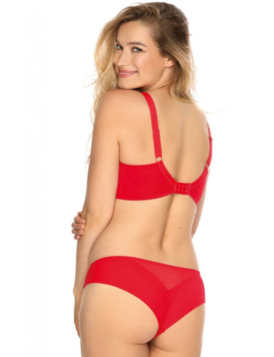 Трусы бразилиана Gaia 928 EMILY figi brazilian красный, Цвет: красный, Размеры: XL, изображение 2