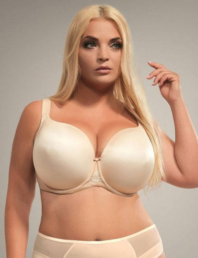 Бюстгальтер балконет Kris Line FORTUNA COMFORT ultra телесный, Цвет: телесный, Размеры: 90E, изображение 7