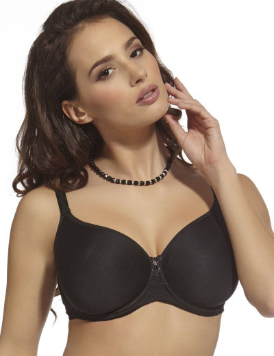 Бюстгальтер балконет спейсер Kris Line FORTUNA spacer черный, Цвет: черный, Размеры: 75E, изображение 3