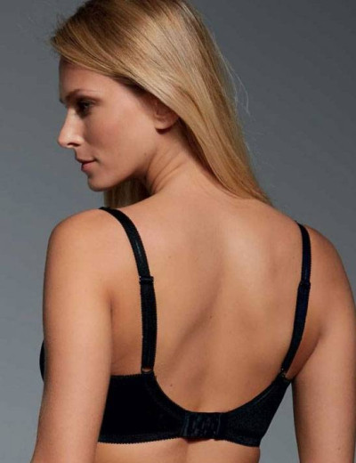 Бюстгальтер балконет спейсер Kris Line FORTUNA spacer черный, Цвет: черный, Размеры: 75E, изображение 2