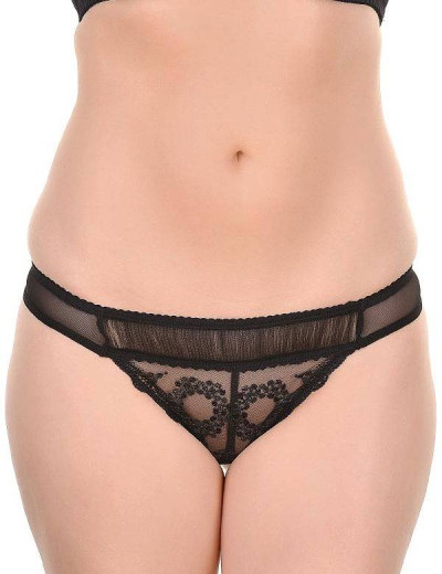 Трусы стринги Kris Line FORTUNA thong черный, Цвет: черный, Размеры: S, изображение 4