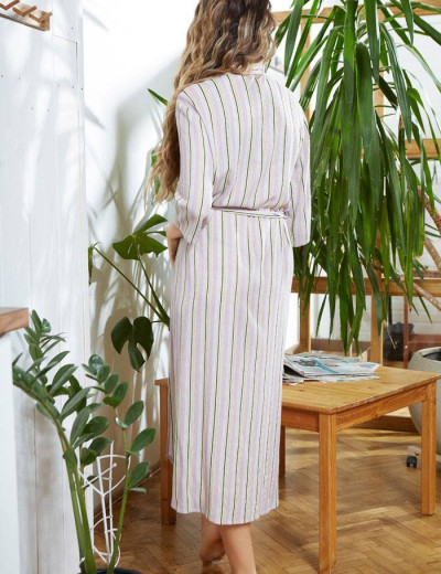 Рубашка длинная Mia-Mia NOEMI 16413 принт 703, Цвет: принт 703 сиреневый, Размеры: S, изображение 2