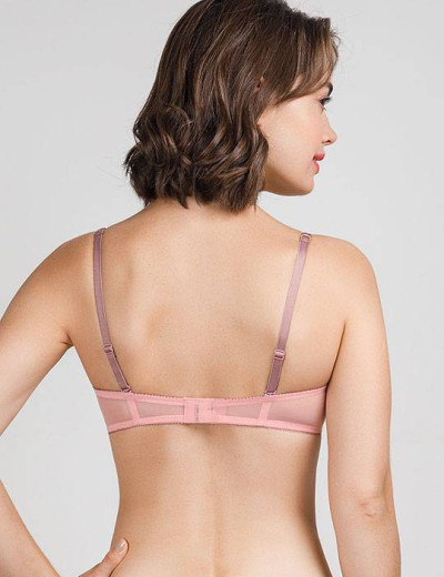 Модный комплект бандо и бразилиана Mioocchi LORA 755856/57 tormalina, Цвет: tormalina, Размеры: 70E, изображение 4